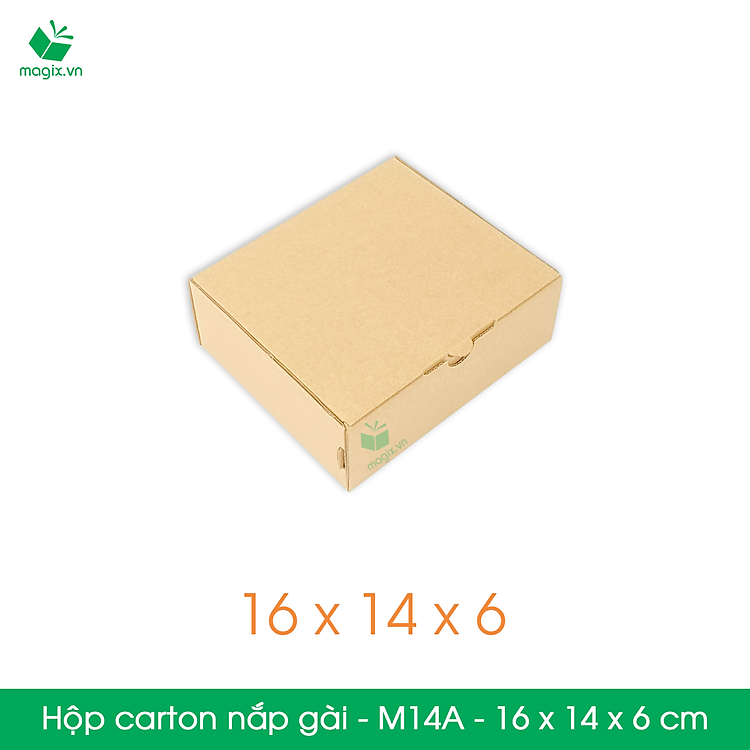 Hộp Carton Nắp Gài M14A (25 thùng)