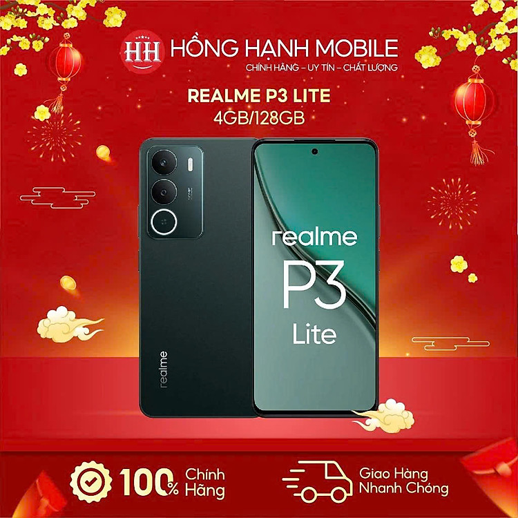 Điện Thoại Realme P3 Lite 4GB/128GB - Hàng Chính Hãng