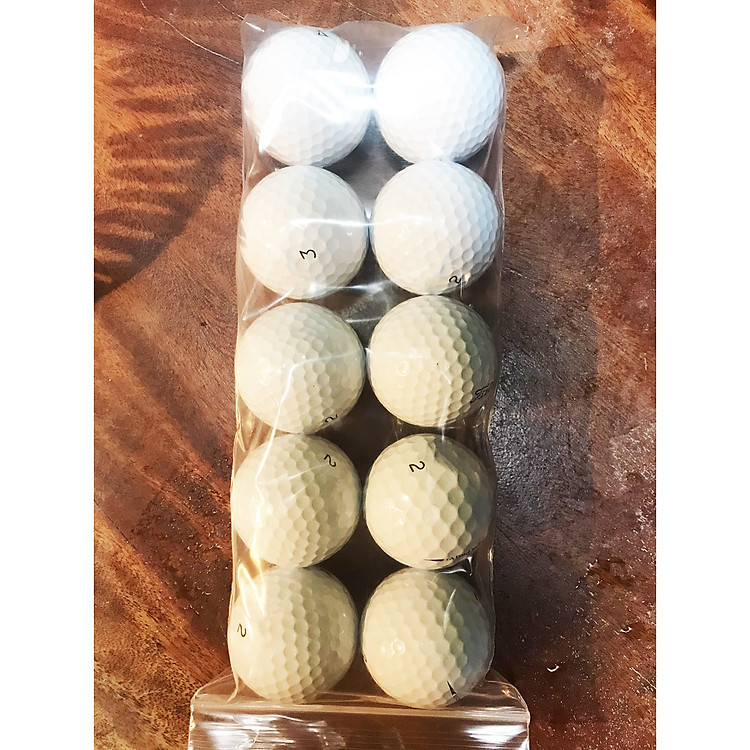 Bóng Golf V1 số màu Đen ( 1 túi 10 quả)