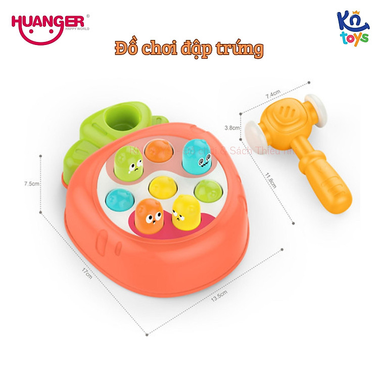 Đồ Chơi Vận Động HUANGER HE8074 Gõ Trứng Chính hãng Ưu đãi - Hình ảnh 3