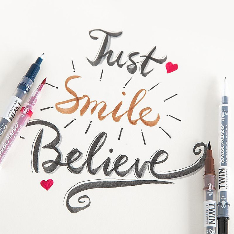 Bút Brush Marker Hai Đầu