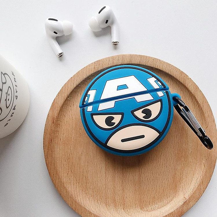Ốp bảo vệ dành cho Airpods Pro Siêu Anh Hùng_ Hàng chính hãng