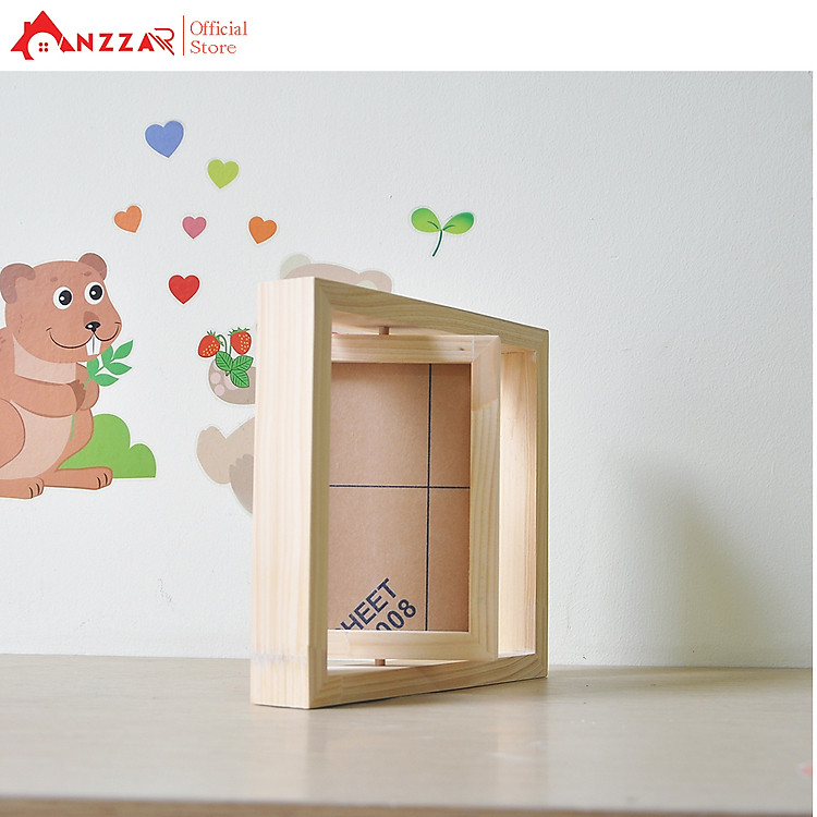 Khung ảnh để bàn xoay dọc Anzzar KAX-01 (10cm x 15cm) - Ảnh 7