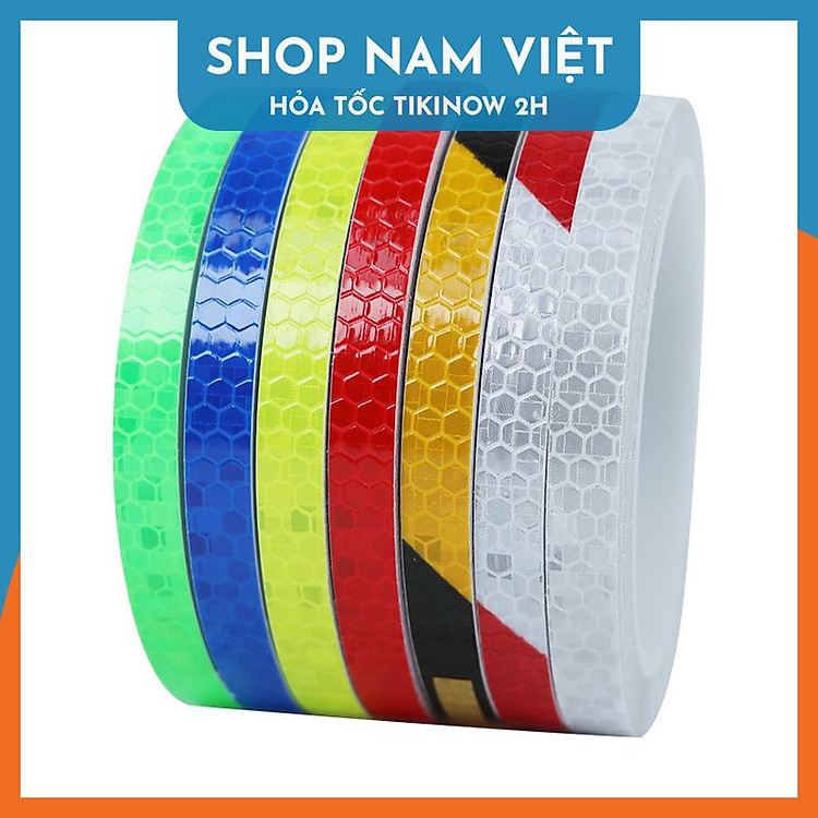 Băng Keo Phản Quang (1cm x 8m) - Ảnh 6