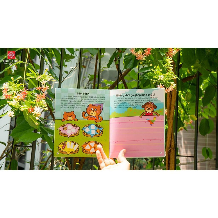 Hình Dán Thú Vị, Rèn Trí Thông Minh (Trọn Bộ 10 Tập) - Ảnh 5