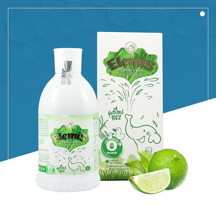 Sữa tắm thảo dược trẻ em Elemis 200ml - DK Pharma