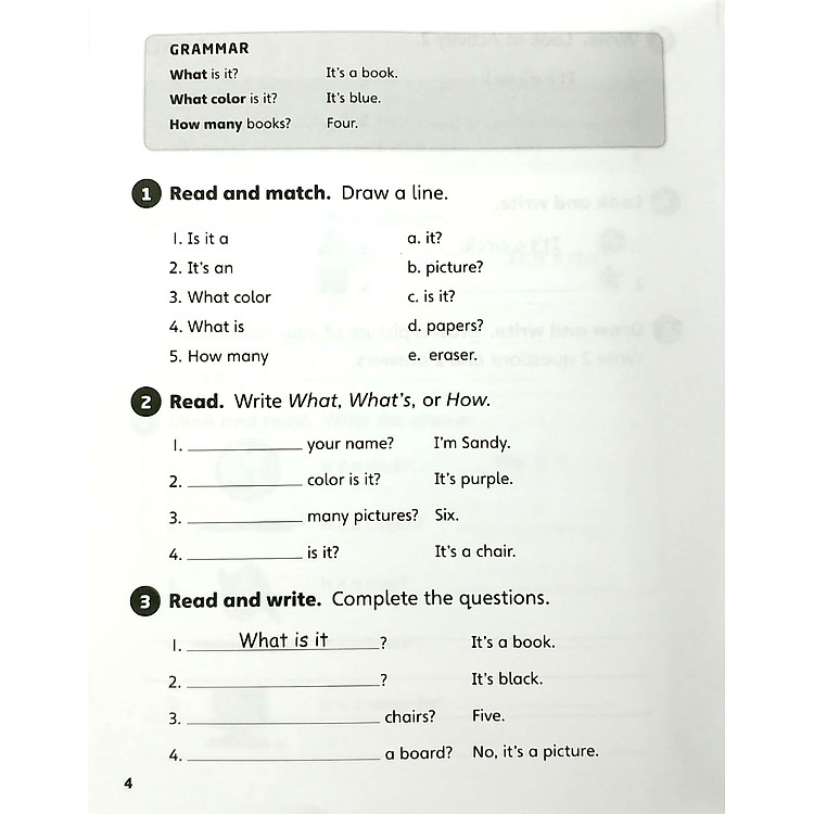 OUR WORLD AME 1 GRAMMAR WORKBOOK - Ảnh 4