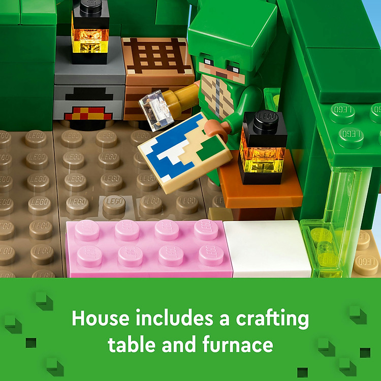 Mua LEGO MINECRAFT 21254 Ngôi nhà rùa biển Chính hãng Ưu đãi - Hình ảnh 4