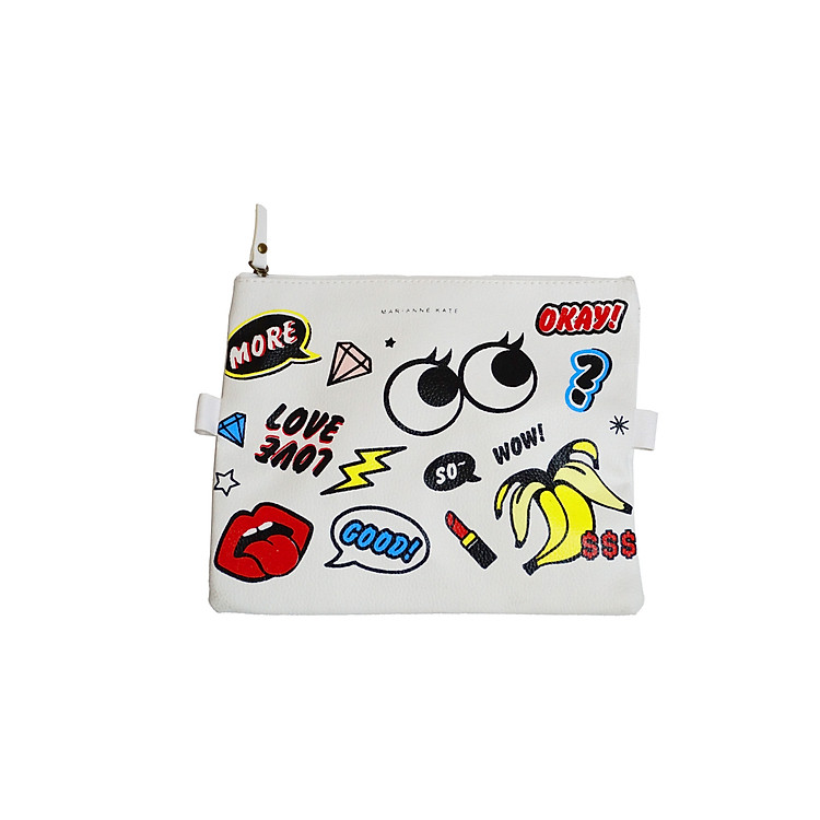 Túi Da Nữ Hoạt Hình Trẻ Trung Năng Động Đa Năng Phong Cách Tatiana