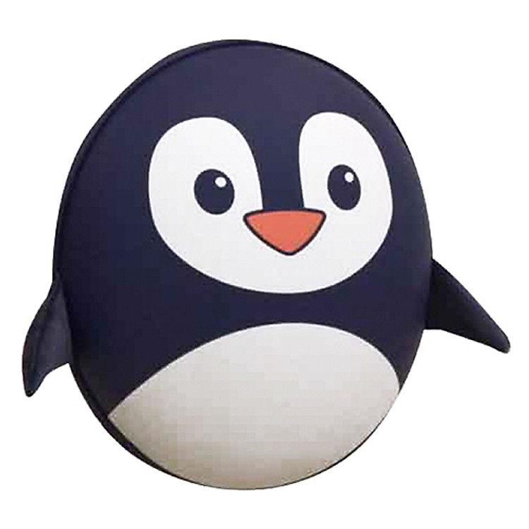 Ba Lô Trẻ Em, Hình Chim Cánh Cụt Màu Tím Than BB Bag BB307C