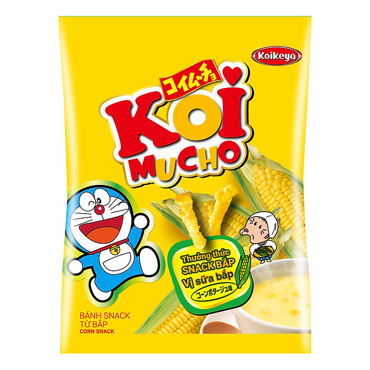 Snack Bắp Koimucho Vị Sữa Bắp (40g)