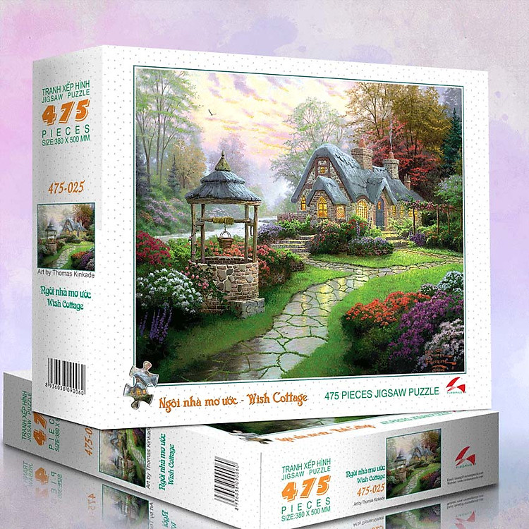 Tranh xếp hình Ngôi Nhà Mơ Ước Chính hãng Giá rẻ - Hình ảnh 2