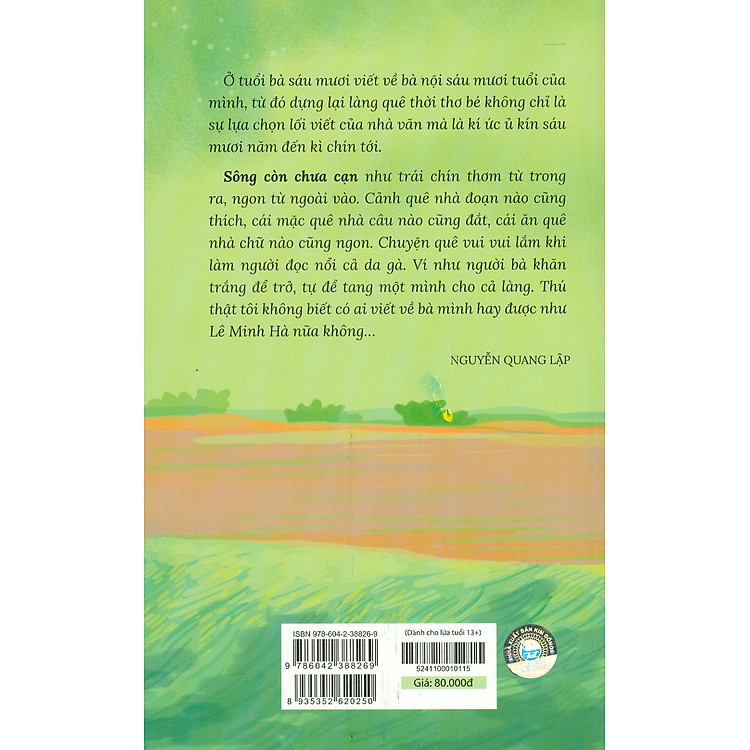 Sông còn chưa cạn (Dành cho lứa tuổi 13+) - Ảnh 3