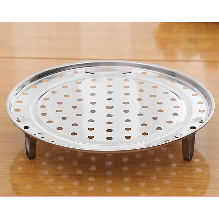 Khay Hấp/Chiên Dạng Đĩa Thủng Lớn 24Cm