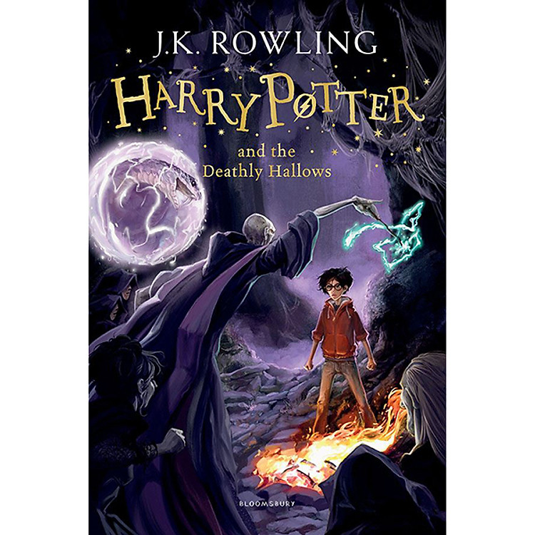 Sách Harry Potter And The Deathly Hallows - Harry Potter và Bảo bối tử thần (English Book)