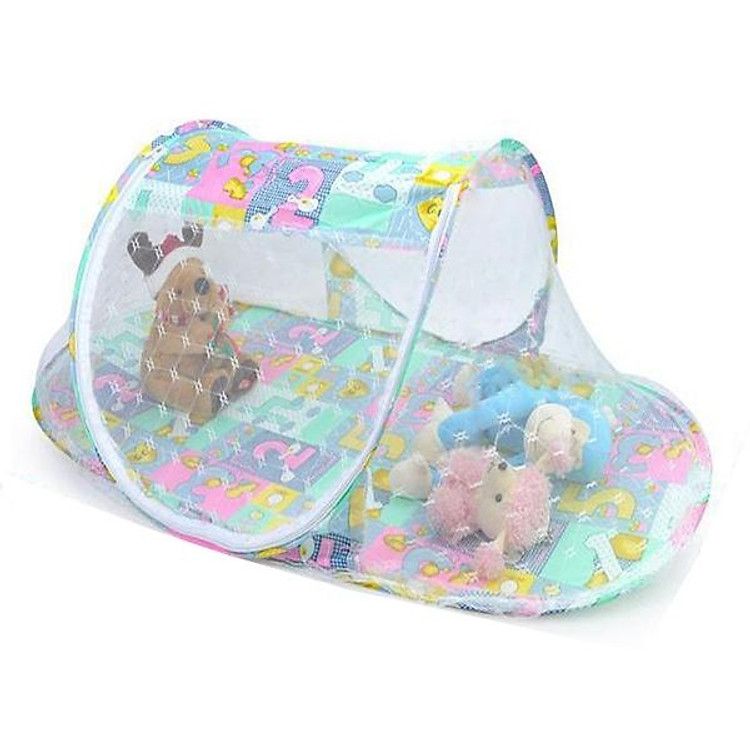 Mùng Chống Muỗi Gấp Gọn Tiện Lợi Cho Bé Sơ Sinh Đến 2 Tuổi(màu ngẫu nhiên)