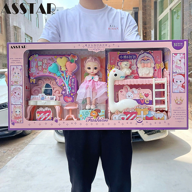 Chọn mua tại Shopee: Búp bê Barbie kèm bàn trang điểm - Giá tốt nhất tại Mall Shop