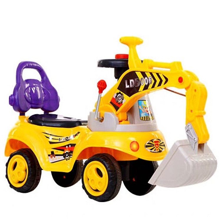 Xe cẩu chòi chân cho bé yêu 066 (giao màu ngẫu nhiên )