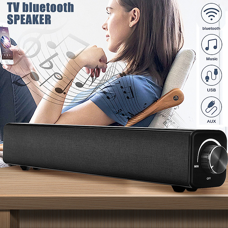 Home TV Soundbar Speaker Sound Bar 5.0 Bluetooth Wired and Wireless Theater USB