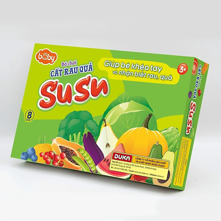 Mua Đồ Chơi Cắt Rau Củ An Toàn Duka Chính hãng Giá rẻ - Hình ảnh 4