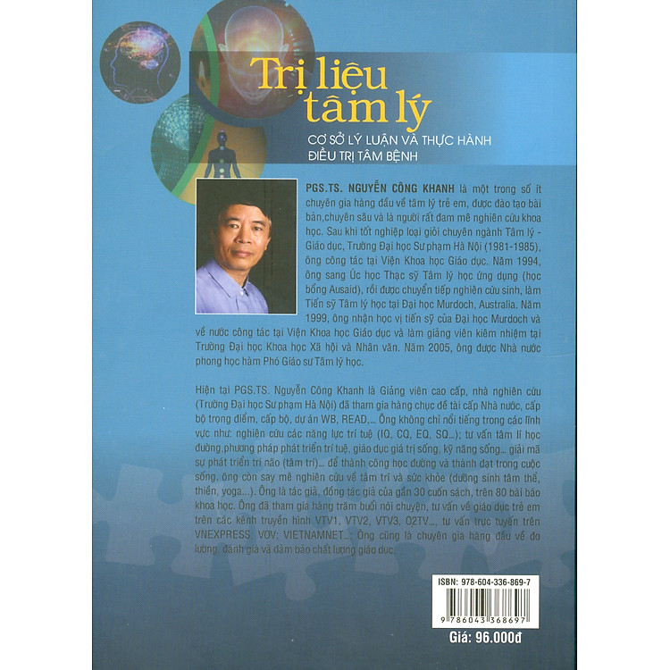 Trị Liệu Tâm Lý - Cơ Sở Lý Luận Và Thực Hành Điêu Trị Tâm Bệnh (Tái bản lần thứ nhất) - Ảnh 3