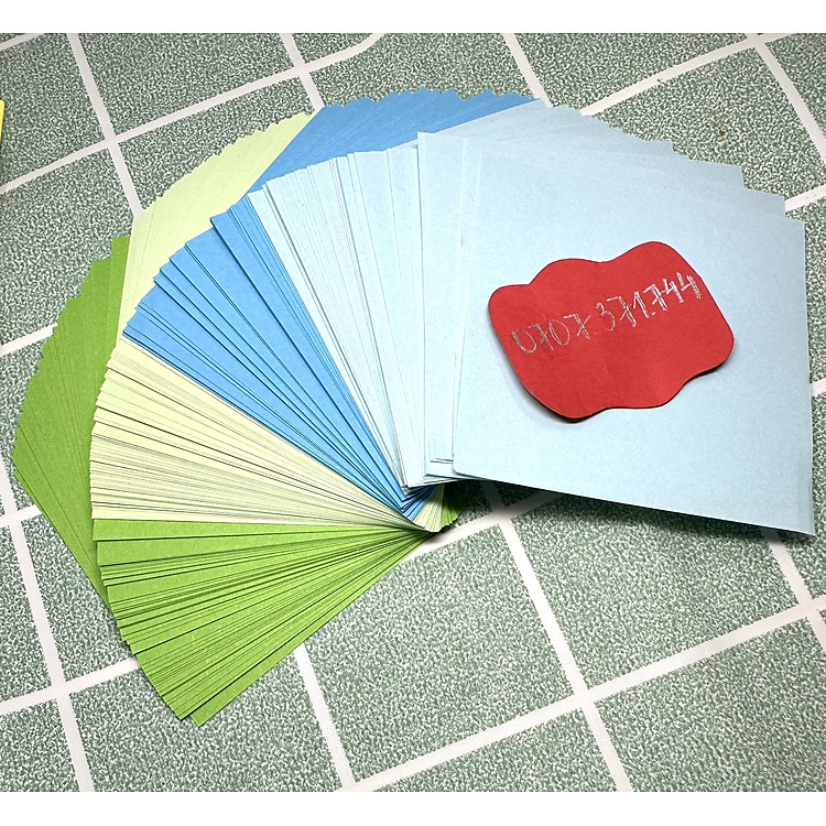 Giấy Gấp Hạc 520 Tờ (10 màu) - Ảnh 3