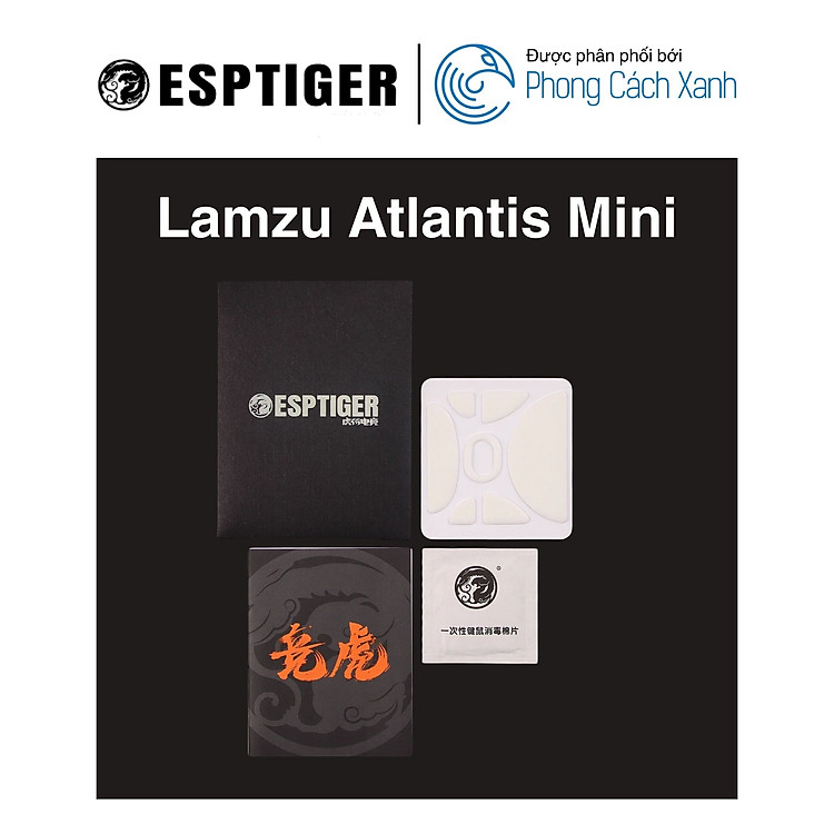 Feet chuột PTFE ESPTiger ICE V2 Lamzu Atlantis Mini (1 bộ) - Hàng Chính Hãng