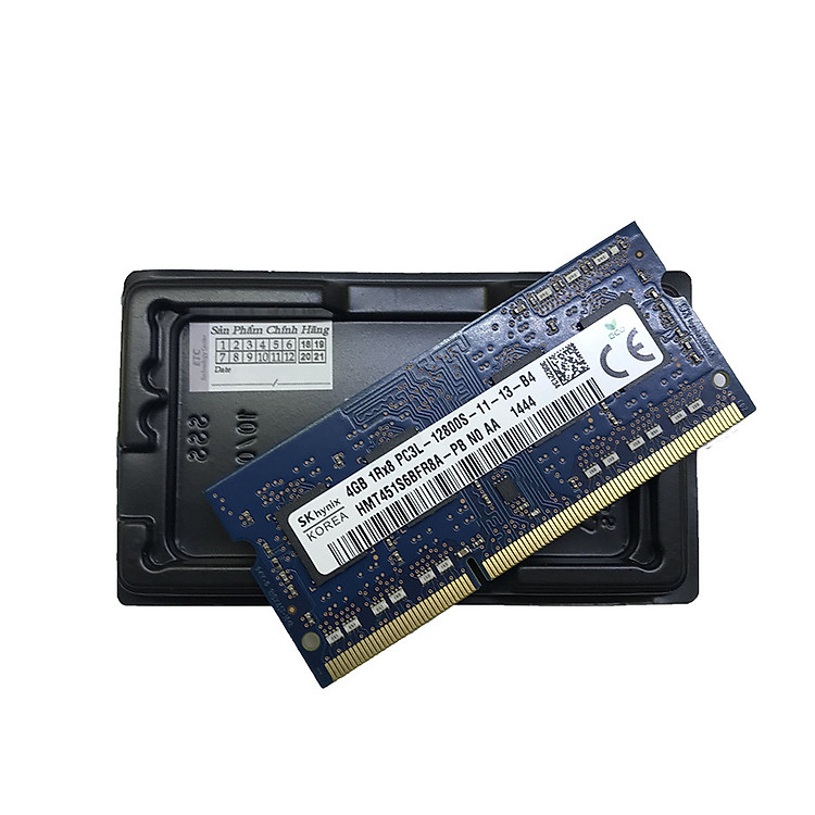 Ram laptop 4GB PC3L / DDR3L Bus 1600 ( 12800 )