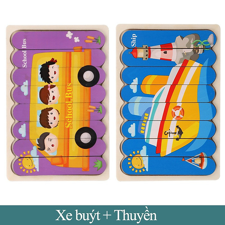 Mua Bộ Đồ Chơi Gỗ Montessori Cho Trẻ Chính hãng Ưu đãi - Hình ảnh 4