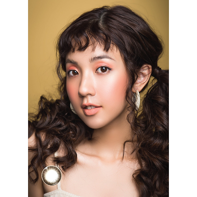 Kính Áp Tròng Hàn Quốc Vivimon Sarah Choco