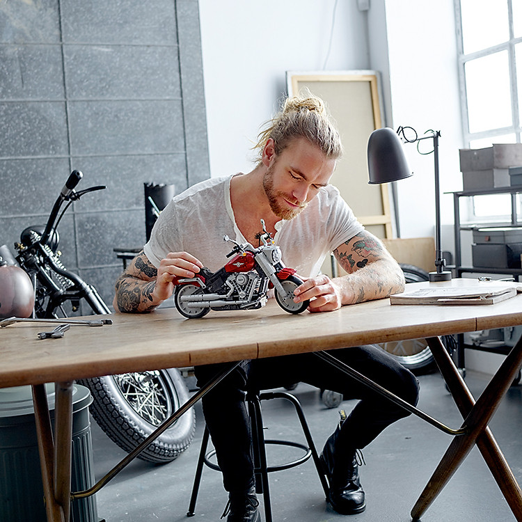 LEGO CREATOR 10269 Xe Mô Tô Harley Chính hãng Ưu đãi - Hình ảnh 3