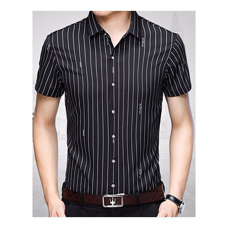 Áo Sơ Mi Nam Ngắn Tay AN003