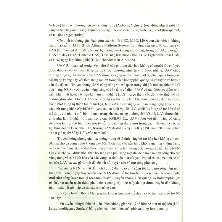 Truyền Thông Vệ Tinh, Truyền Thông 3D Trong Mạng 5G, 6G - Ảnh 2