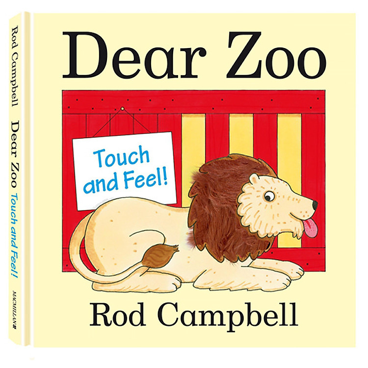 Sách Dear Zoo Touch And Feel Book - Thân gửi sở thú