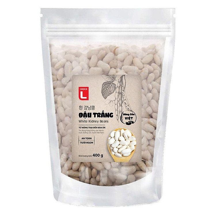 Đậu Trắng Choice L 400G