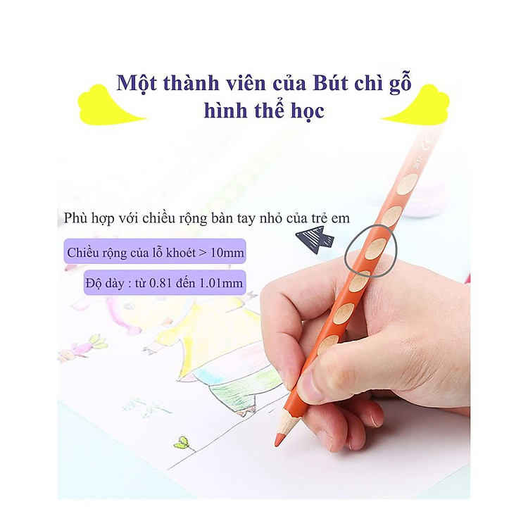 Bộ Bút Chì Màu STABILO EASYcolors (6 cây) - Ảnh 7
