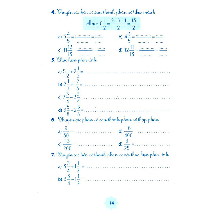 Vở Bài Tập Môn Toán Học Kì 1 (Lớp 5) - Ảnh 3