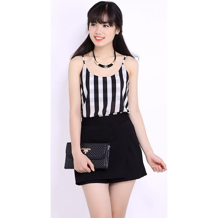 Quần sooc giả váy sành điệu thời điệu