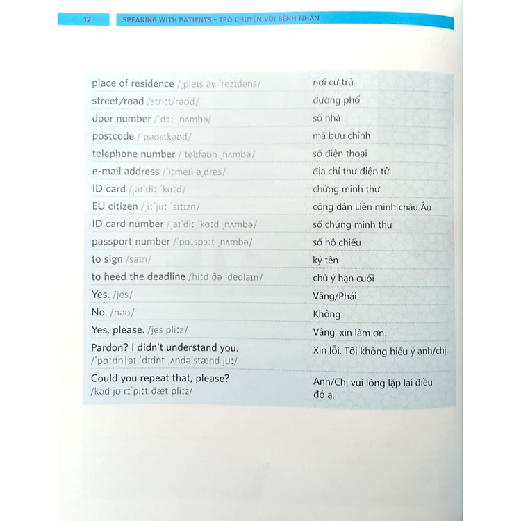 Từ Điển Anh-Việt Bằng Hình Dành Cho Nhân Viên Y Tế - Ảnh 4