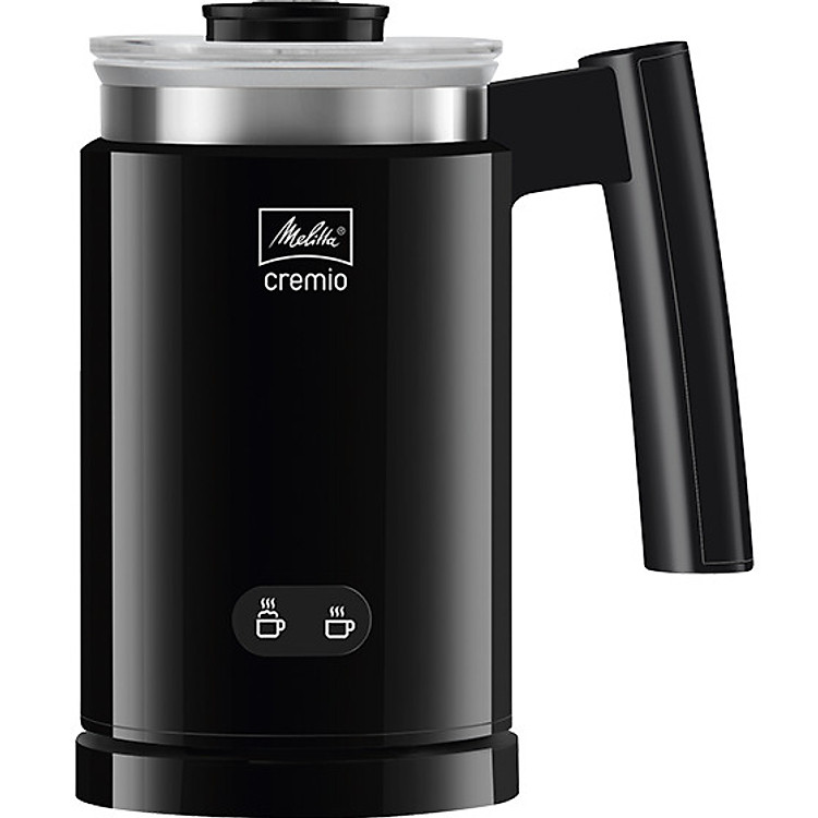 Máy tạo bọt sữa Melitta Cremio II - Màu đen - Hàng nhập khẩu chính hãng từ Đức