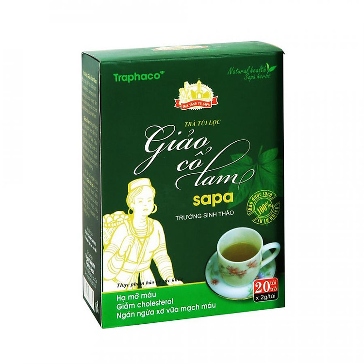 Trà túi lọc giảo cổ lam Traphaco Sapa