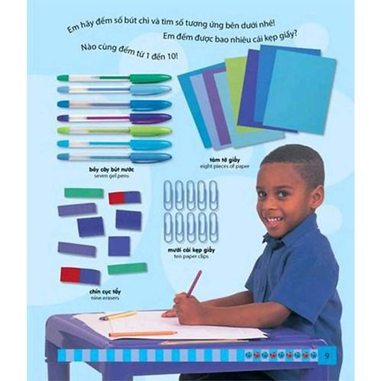 Cuốn Sách Màu Xanh - Tiếng Anh Cho Bé Trai (2019) - Ảnh 5