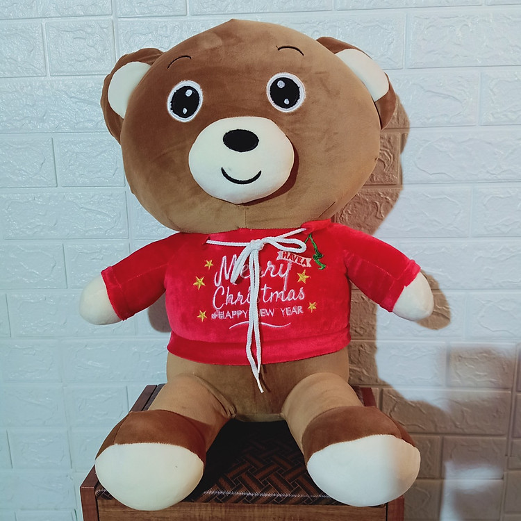 gấu bông,gấu giáng sinh ấm áp