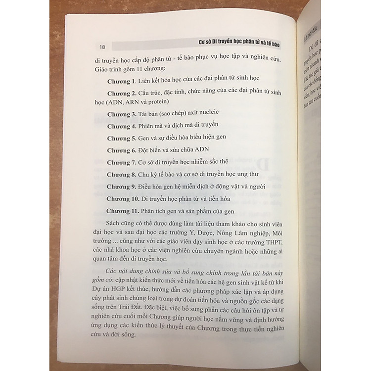 Cơ Sở Di Truyền Học Phân Tử Và Tế Bào - Ảnh 2