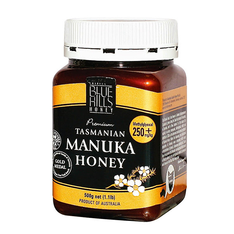 Mật Ong Manuka BlueHills Úc 250+ 500gr