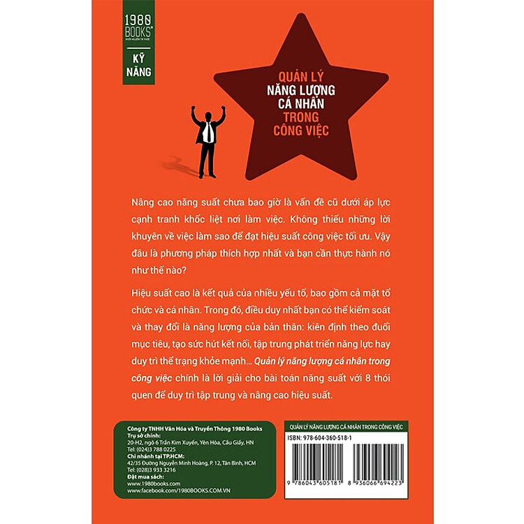 Quản lý năng lượng cá nhân trong công việc (1980) - Ảnh 2