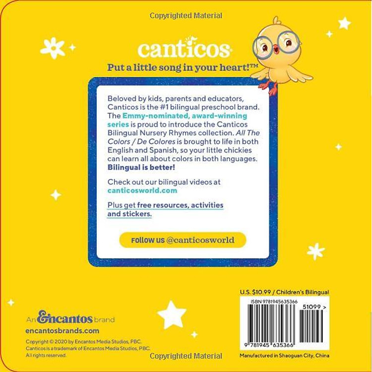All The Colors / De Colores: Bilingual Nursery Rhymes - Ảnh 3