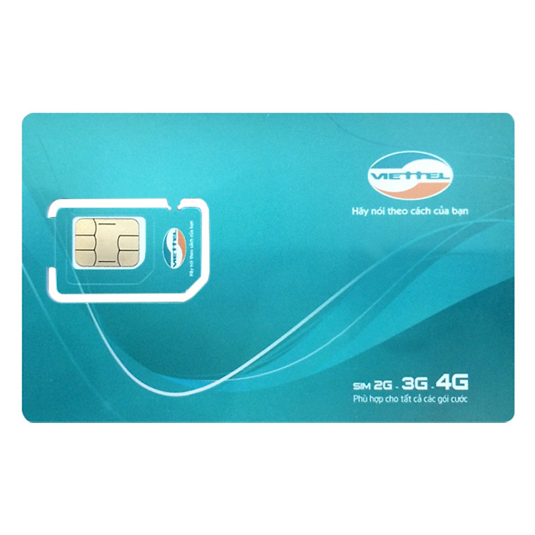 Phôi Sim 4G Viettel - Hàng chính hãng