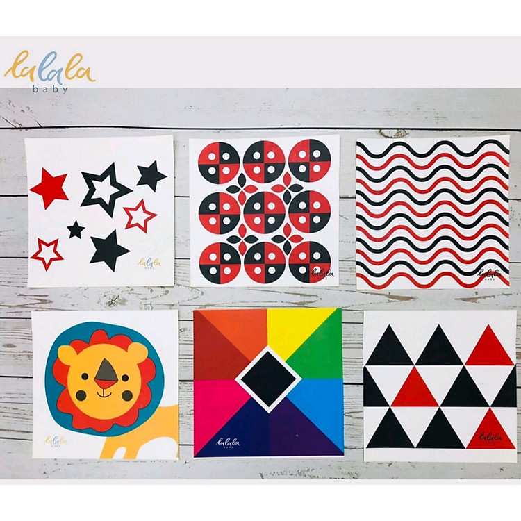Mua tại Lazada: BỘ THẺ LALALA BABY, DECAL MÀU Chính hãng Giá rẻ