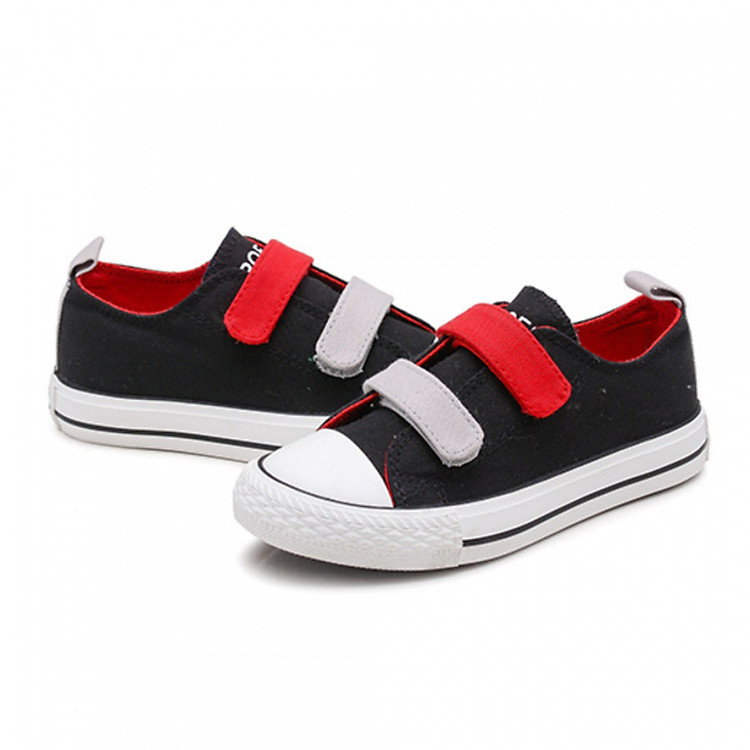 Giày Van Dán Đen Đỏ